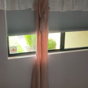 Size XS pink long prom dress. Never worn
